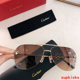 Side view of Cartier unisex sunglasses