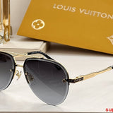 Front view of Louis Vuitton unisex sunglasses