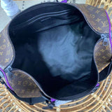 Front view of signature structured women's handbag – women's statement bag