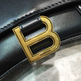 Structured Faux Leather Handbag - Polished Finish | Women's Premium Handbag #1011 - interior view (image 6) of designer-inspired handbag