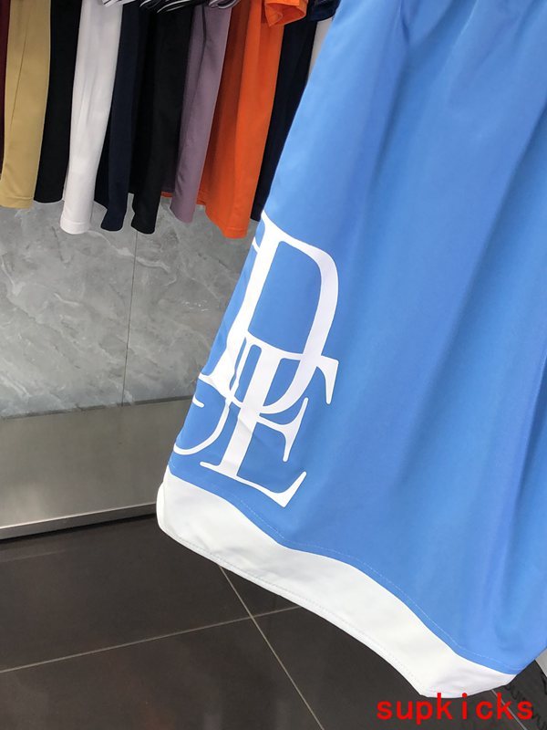 Front view of Rhude luxury clothing with runway-inspired design
