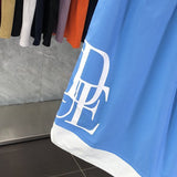 Front view of Rhude luxury clothing with runway-inspired design
