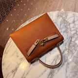 Minimalist handbag styled for everyday wear