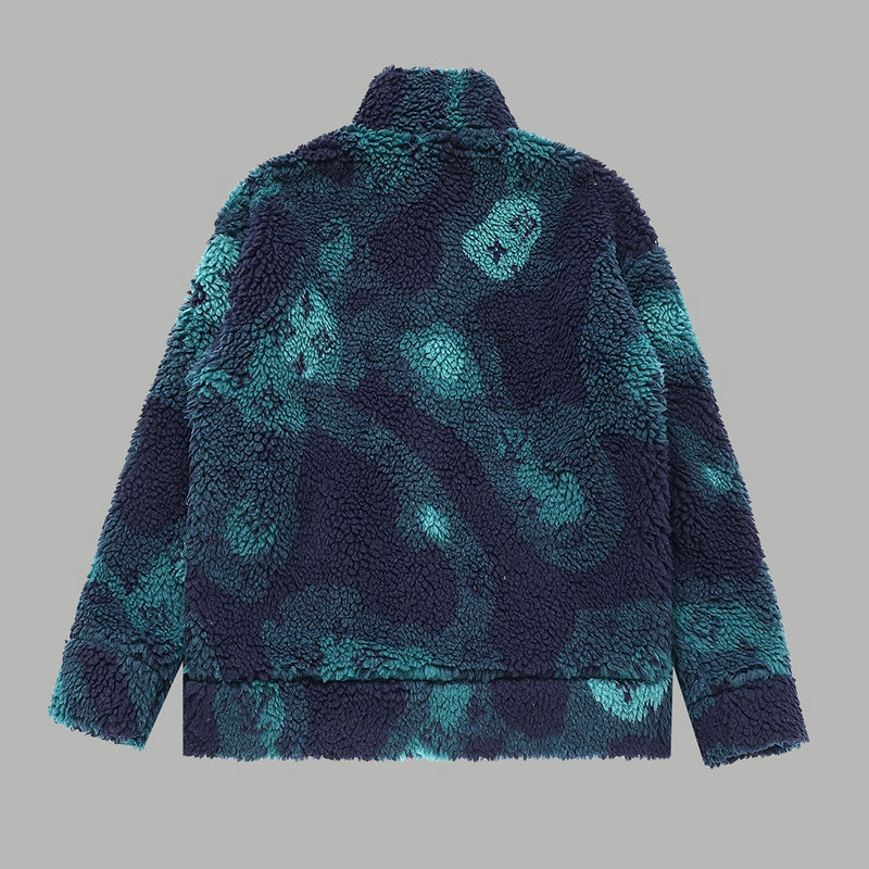 Side profile of Louis Vuitton luxury clothing with monogram-inspired silhouette