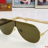 Angled view of Cartier unisex sunglasses