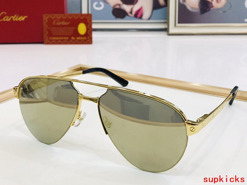 Front view of Cartier unisex sunglasses