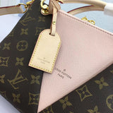 Back view of modern statement women's handbag – women's designer-style accessory
