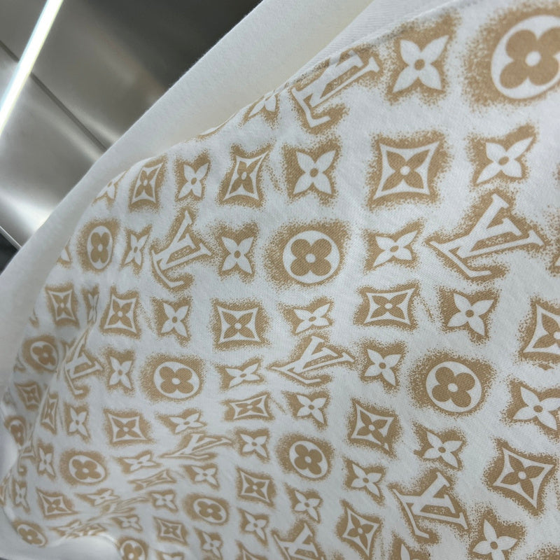 Back view of Louis Vuitton luxury clothing with relaxed-fit cut