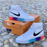 Nike Men's & Women's Premium Designer Sneakers — Style 034 hardware detail