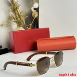 Front view of Cartier unisex sunglasses