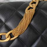 Ziva's Charm handbag – side angle view (one versatile size)