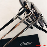 Side view of Cartier unisex sunglasses