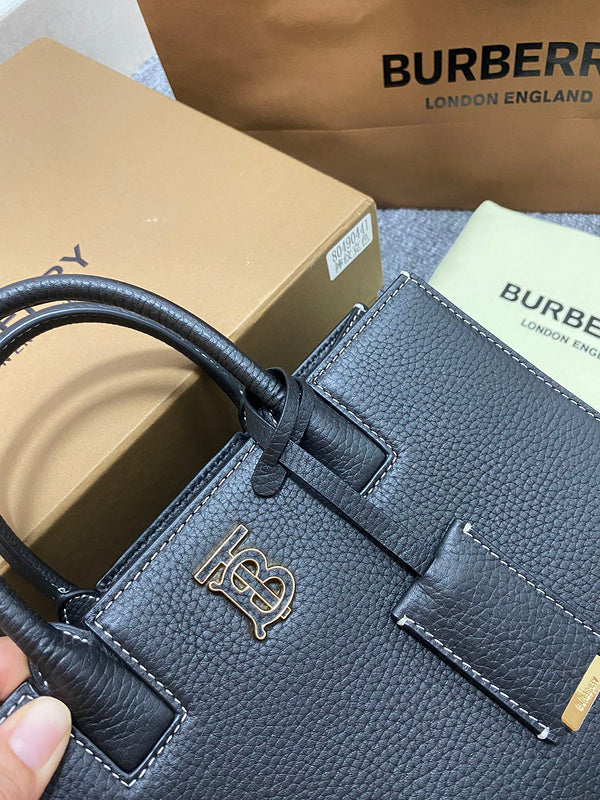 Polished Faux Leather Handbag - Refined Silhouette | Women's Premium Handbag #1121 - close-up detail shot (image 3) of designer-inspired handbag