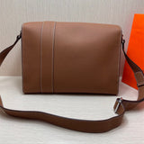  Modern structured bag carried on shoulder