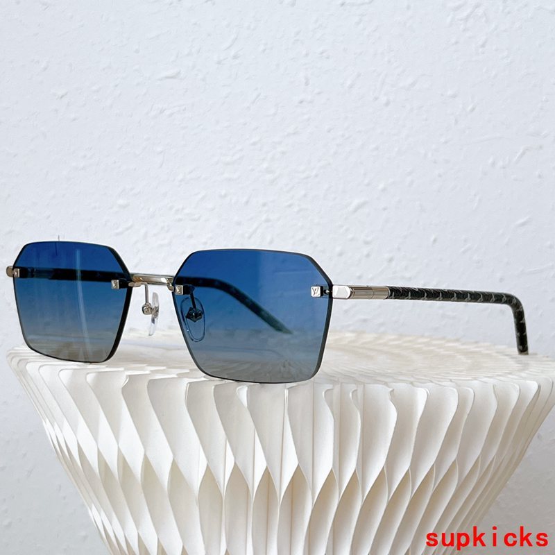 Lifestyle view of Louis Vuitton unisex sunglasses
