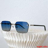Lifestyle view of Louis Vuitton unisex sunglasses