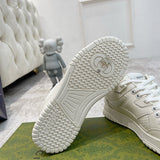 Gucci sneakers detailed view showing premium designer craftsmanship