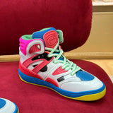 Gucci two-tone luxury sneakers view 8 streetwear statement look