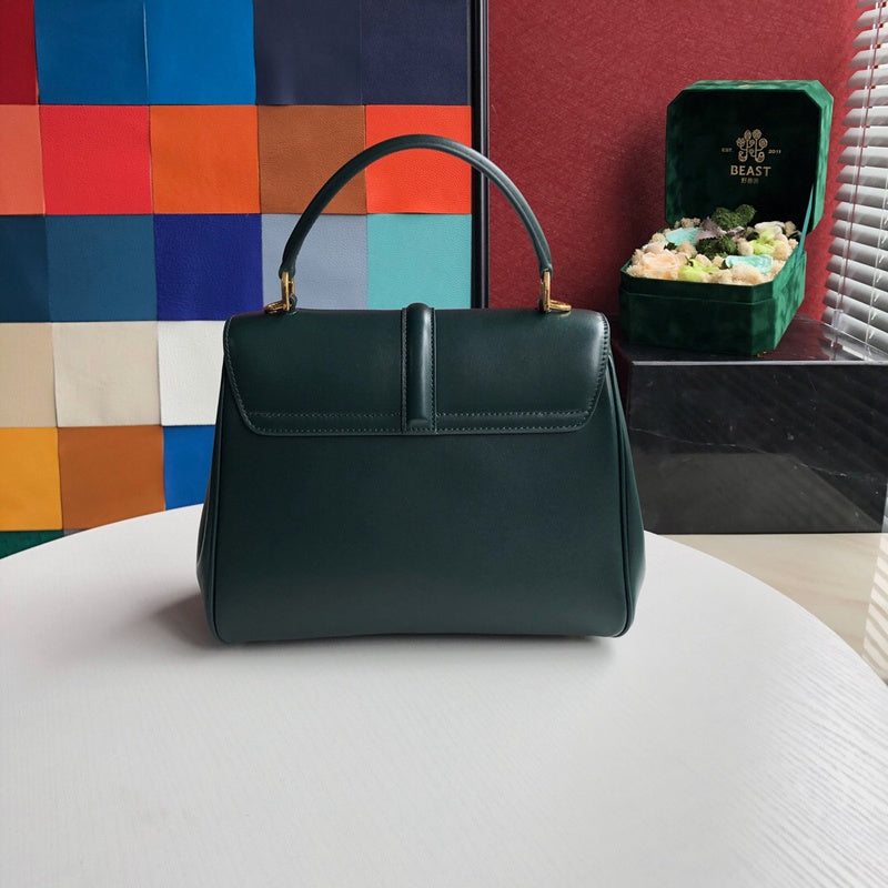 Close-up detail of elevated sleek women's handbag – women's everyday handbag