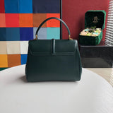 Close-up detail of elevated sleek women's handbag – women's everyday handbag