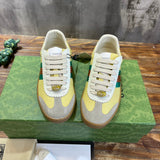 Gucci sneakers detailed view showing premium designer craftsmanship