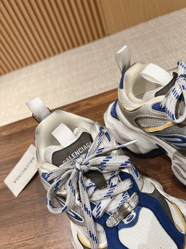 Balenciaga Camel Block Heel Pumps - Lifestyle Styling Shot