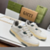 Gucci sneakers detailed view showing premium designer craftsmanship