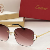Full view of Cartier unisex sunglasses