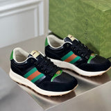 Gucci soft grey luxury sneakers view 8 chunky sole construction