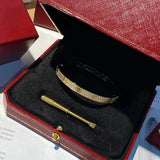Close-up detail view of Cartier unisex jewelry piece