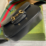 Side profile of structured signature women's handbag – women's luxury accessory