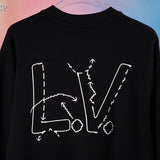 Full styled look of Louis Vuitton luxury clothing with tailored silhouette