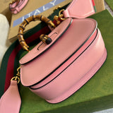 Close-up detail of signature sleek women's handbag – women's statement bag
