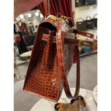 Close-up detail of chic bag design