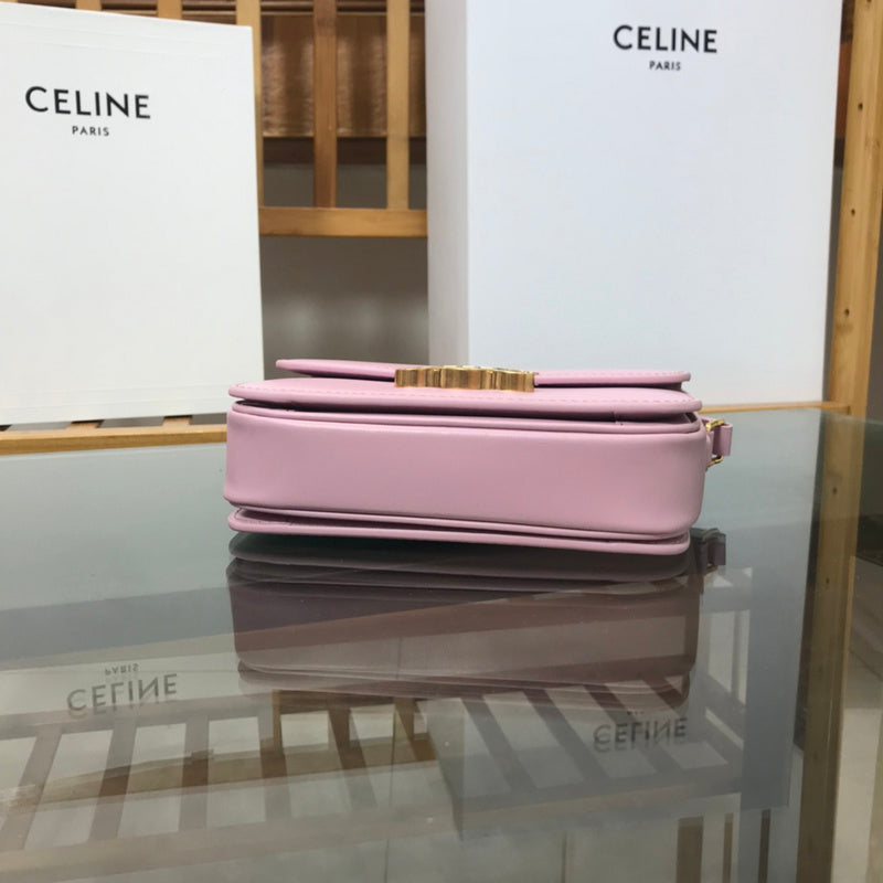 Back view of signature chic women's handbag – women's luxury handbag