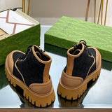 Gucci classic monochrome luxury sneakers view 7 everyday casual design