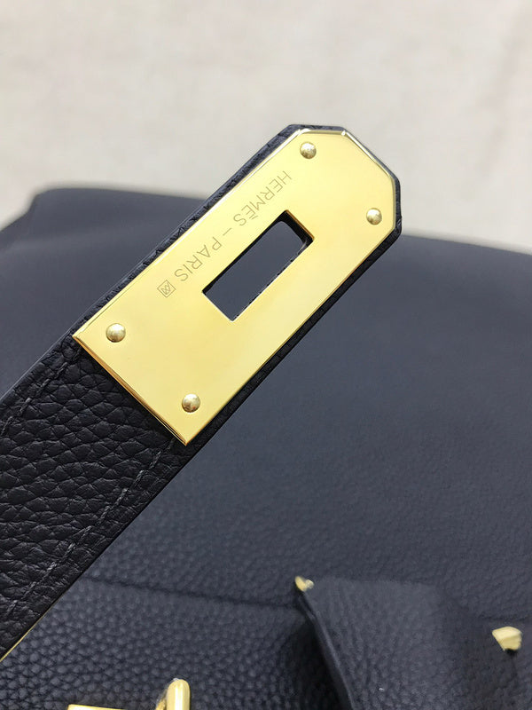 Close-up detail of considered bag design