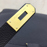 Close-up detail of considered bag design