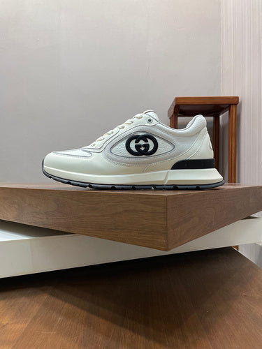 Gucci classic monochrome luxury sneakers view 11 cushioned comfort fit