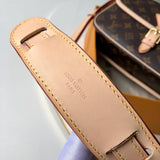 Front view of statement sleek women's handbag – women's premium purse