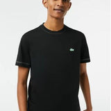 Back view of Lacoste luxury clothing with tailored silhouette