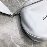 Polished Faux Leather Handbag - Smooth Faux-Leather Exterior | Women's Statement Accessory #743 - close-up detail shot (image 3) of designer-inspired handbag