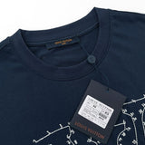 Flat lay presentation of Louis Vuitton cotton t-shirt with everyday silhouette
