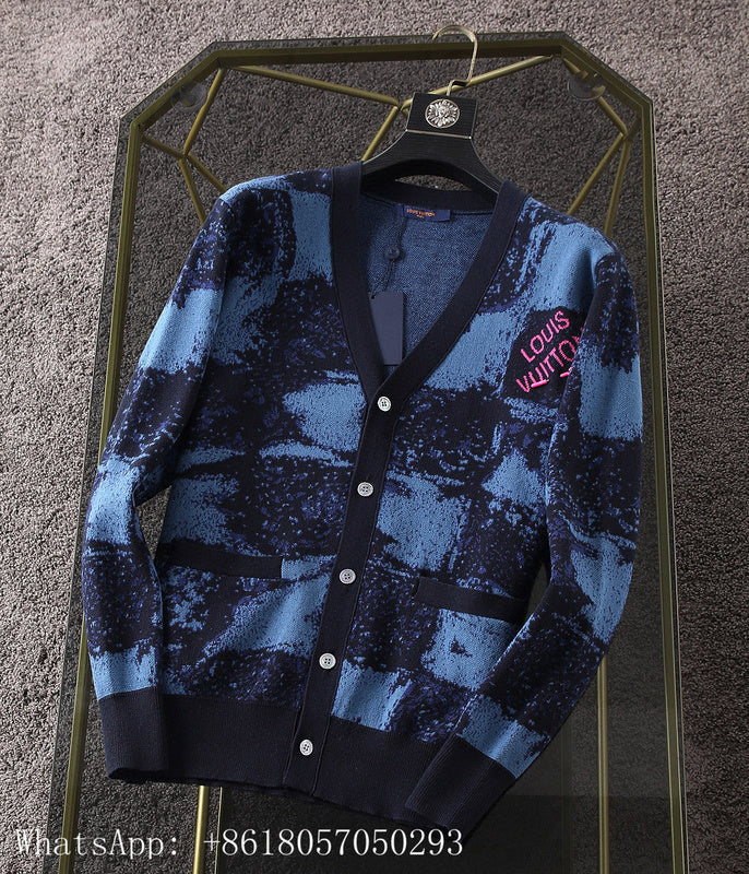Back view of Louis Vuitton luxury clothing with runway-inspired design