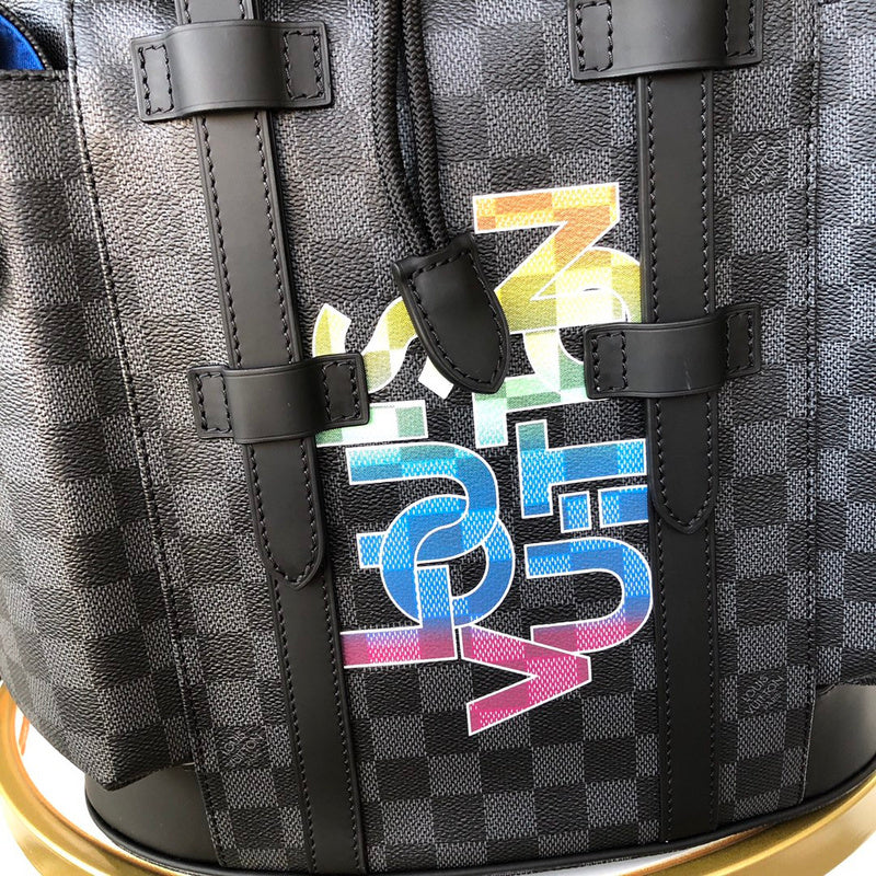 Back view of chic everyday-luxe women's handbag – women's statement bag