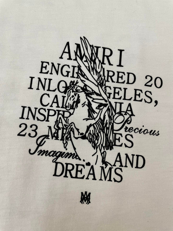 Amiri t-shirt close-up — premium authentic designer style