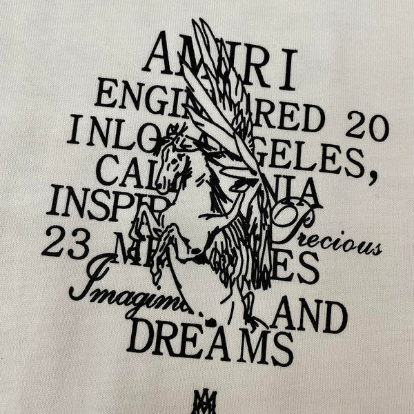 Amiri t-shirt close-up — premium authentic designer style