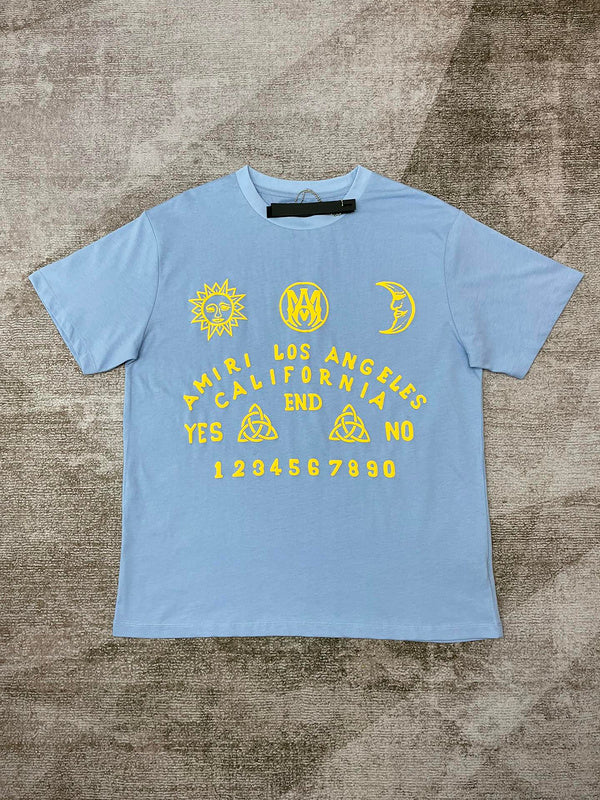 Amiri t-shirt front view designer style