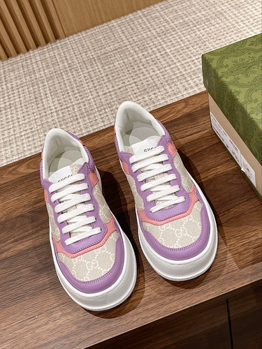 Gucci stone beige luxury sneakers view 11 classic court silhouette