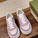 Gucci stone beige luxury sneakers view 11 classic court silhouette